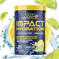 Mhp Impact Hydration Electrolyte Creatine Sports Drink Mix No Artificial Sweeteners Or Colors Performance Strength Recovery Lemon Lime 30 Servings
