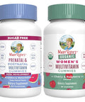 Maryruth's Organics Prenatal Postnatal Multivitamin Gummies (Strawberry) & Women's (Cherry &