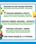Orgain Organic Protein + Superfoods Powder And Orgain Organic Vegan Protein Powder Bundle (2.02 Lb + 2.03 Lb)