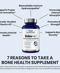 1MD Nutrition OsteoMD for Comprehensive Bone Support with Calcium Hydroxyapatite Vitamin D3 K2 90 Capsules