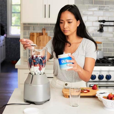 Natural Vitality CALM Magnesium Supplement Drink Mix Plus Calcium AntiStress Drink Mix Powder With Calcium Vegetarian and NonGMO Raspberry Lemon 8 oz
