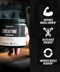 Jacked Factory Nitrosurge Build Pre Workout With Creatine For Muscle Building (30 Servings Arctic White) & Creatine Monohydrate Powder For Muscle Growth & Increased Strength (30 Servings Unflavored)