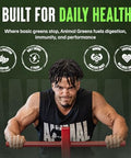 Animal Daily Greens Pill Packs - Kale Wheat Grass Alfalfa & More - Convenient Prebiotic And Probiotic Superfood Blend For Superior Digestion Gut Health And Immunity For Men & Women 30 Day Supply