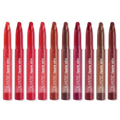 Colourpop Lippie Stix Vault - 10 Bold Red Lipsticks With A Long-Lasting Formula - Ultra-Pigmented Matte Lipstick With Vitamin E & Shea Butter For All Day Moisture - Hot In Here (0.04 Oz)