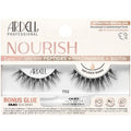 Ardell Nourish Lashes 753 Wispy Natural False Eyelashes with Peptides & Biotin Infused Band Lash Glue Included Fluffy Strip Lashes for Sensitive Eyes