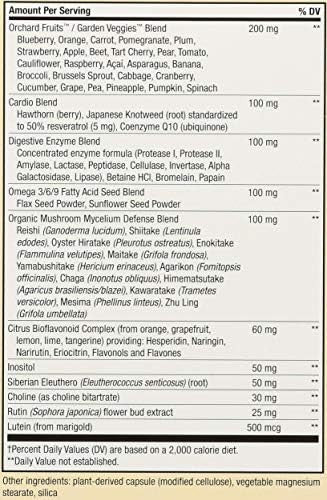 Nature'S Way Alive Max6 Potency Adult Complete Multivitamin, With Vitamins A,C, E & B-Vitamins Including Methyl B12 & Folate, Supports Energy Metabolism, No Added Iron, 90 Capsules (Packaging May Vary)