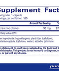 Pure Encapsulations Zinc citrate 180 vcaps