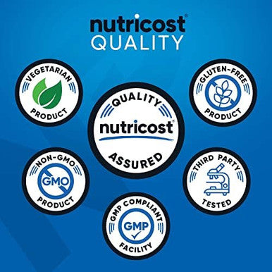 Nutricost Preworkout Complex Powder (60 Servings Blue Raspberry) Preworkout Supplement With Betaalanine Taurine & Amino Acids