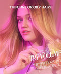 Monday Haircare Volume Shampoo 12Oz For Thin Fine And Oily Hair Made From Coconut Oil Ginger Extract & Vitamin E 100% Recyclable Bottles (354Ml) Pink (10428)