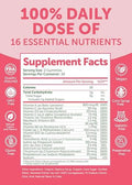 Lunakai Usa Made Womena A' A" S Multi and Energy Gummies Bundle 16 Essential Nutrients and B12 60 Ct Each