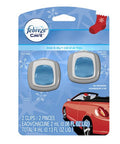 Febreze Car Vent Clips Linen & Sky Air Freshener (2Count 2 Ml Each) 0.13 Fl. Oz