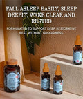 Herbs Etc. Deep Sleep Classic Liquid Extract Holistic Rest Supplement for Restful Sleep Chamomile Lemon Balm