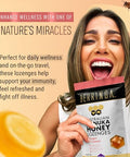 Berringa Australian Manuka Honey Lozenges, Ginger Lemon, MGO 900+, 5.3 oz, 30 count