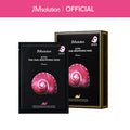JM Solution Active Pink Snail Regenerating Korean facial Skin Care Mask -Vitamin B Bright Nourishing Glow Mask-10 sheets for all skin