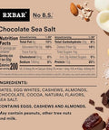RXBAR Protein Bars, Chocolate Sea Salt, 24 Count Simple Ingredient Snack Bars