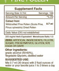 Secrets of the Tribe Pine Pollen Alcohol Tincture (Liquid Drops) 697 mg Wildcrafted Pine Pollen (Scots Pine, Pinus sylvestris) Dried Pollen (2x4 Fl Oz) Testosterone Support Supplement