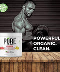 Pure BCAA Boost All Natural Vegan BCAA's+Organic Energy, Phytonutrients and Antioxidants Fuels+Revitalizes Muscle Pre-Workout or Post-Workout - Instantized for Faster Muscle Absorption and Recovery!