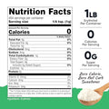 Nutricost Pantry Erythritol Plant-Based Sweetener Powder (1 LB) - Zero Additives, Zero Calories, Non-GMO
