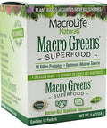 Macrolife Naturals Macro Greens & Miracle Reds Immunity Bundle - Superfood Antioxidant - Herbal Fruits & Berries Probiotic Immunity Non-Gmo Vegan Gluten- Dairy- - 24 Packet Servings