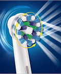 Oral-B Cross Action Electric Toothbrush Heads X4