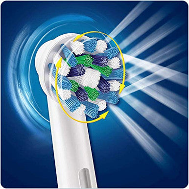 Oral-B Cross Action Electric Toothbrush Heads X4