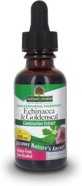 Nature'S Answer Echinacea and Goldenseal with Organic Alcohol 1-Fluid Ounce | Promotes Overall Wellness | Natural Immune Booster | Inflammatory Reducer