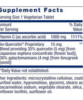 Life Extension Vitamin C & Bio-Quercetin Phytosome Vitamin C Plus Ultra-Absorbable Quercetin For Immune Support Gluten-Free, Non-Gmo, Vegetarian 250 Vegetarian Tablets