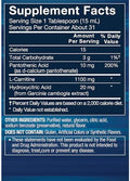 BODYTECH Carnipure LCarnitine 1100 MG Raspberry Supports Healthy Heart Fat Metabolism and Recovery (16 Fluid Ounce)