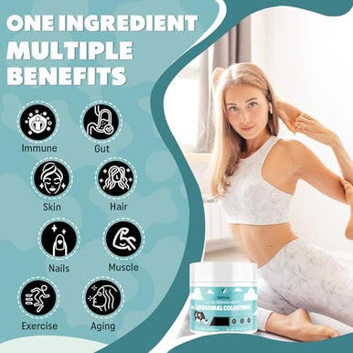 Marafiki Liposomal Bovine Colostrum Supplement - Grass Fed Colostrum Powder - High Bioavailability Easy to Mix (60 Servings)