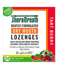 Therabreath Dry Mouth Lozenges With Zinc Tart Berry Flavor 24 Lozenges
