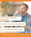 DoctorS Best Chewable Vitamin B12 Methylcobalamin For Men and Women Vitamin B 12 5000 Mcg Vit B12 Supplement Vegan Gluten Non Gmo Fully Active Mixed Berries Flavor 60 Tablets