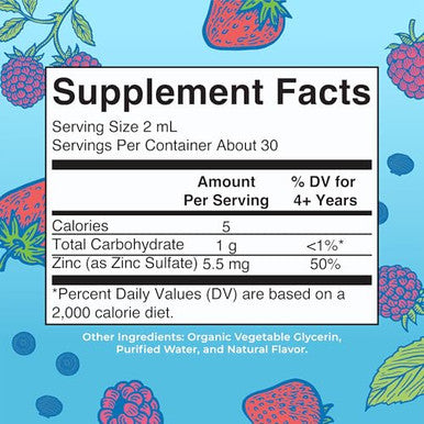 Maryruth'S Maryruth Organics Zinc Supplement For Immune Support Immune Support Supplement For Kids Ages 4-13 Zinc Sulfate Vegan Usda Organic Glycerin Based 2 Fl Oz