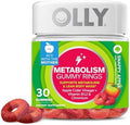 Olly Happy Hooha Probiotic For Women Vaginal Health Capsules 25 Count & Metabolism Gummy Rings For Energy 30 Count