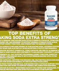 Kidney Restore Baking Soda Aluminum Free 1300Mg Per Pill Extra Strength Organic Use Pure Baking Soda Capsules For Health & Wellness. Baking Soda Tablets 120 Pills