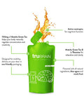 TruBrain Drinks Nootropic Brain Food Designed by Neuroscientists to Boost Mental Output & Improve Memory Nootropic Supplement