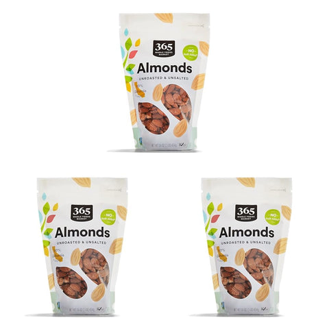 365 by Whole Foods Market, Whole Raw Almonds, 16 OZ