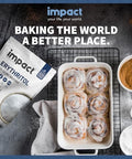 Impact - Erythritol Granular Sweetener - Zero Calorie, Low Carb & Plant-Based, Label-Friendly, Looks & Tastes Like Sugar - 1lb Pouch