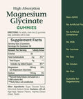 Naturea A' A" S Bounty High Absorption Magnesium Glycinate Gummies 100 Mg Magnesium Per Serving Whole Body Health No Stick Gummy Peach Mango Flavor Vegetarian and Gluten 60 Count/30 Servings