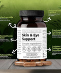Santa Cruz Paleo Skin & Eye Capsules Simple Daily Formula For Skin Appearance & Eye Routine Clean Ingredients Gluten Free Keto & Paleo Friendly 60 Capsules