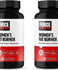 Force Factor Women'S Fat Burner Metabolism Booster And Weightloss Supplement Support Green Tea Fat Burner Weightloss Pills To Help With Energy Diet And Exercise Vegan Nongmo 60 Capsules