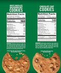 Tate's Bake Shop White Chocolate Macadamia Nut and Chocolate Chip Cookies Variety Pack, 4-7 oz Bags