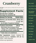 Nature's Bounty Cranberry Pills For Women Urinary Tract Health Cranberry Supplements With Concentrate & Vitamin C 120 Softgels