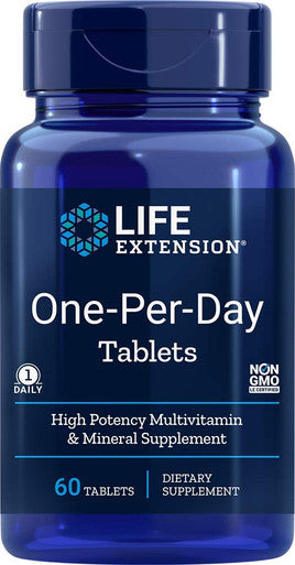 Life Extension One-Per-Day Tablets, 60 Tabs