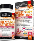 Bioschwartz Bone Strength Mineral Supplement With Calcium And Magnesium (2 Month Supply) Plus Daily Multivitamin For Women 50 & Over (1 Month Supply)
