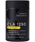 Max Potency CLA 1250 180 Softgels with 95 Active Conjugated Linoleic Acid Weight Management Supplement for Men and Women NonGMO Soy Gluten
