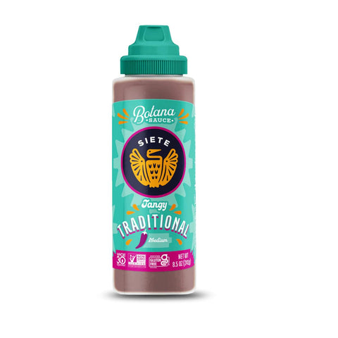 Siete Jalapeno Botana Hot Sauce | Gluten Free | Vegan | Preservative Free | Non GMO | 8.5 Oz. Bottle (Pack of 4)
