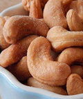 Dry Roasted Cashews Himalayan Salted with cold pressed avocado oil (12 oz.) - Baked in Small Batches for Added Freshness - Oven Roasted to Perfection - Farm Fresh Nuts Brand