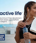 Kiss My Face Active Life Deodorant Contains Naturally Derived Ingredients 72 Hour Odor Control Deodorant For Women And Men Aluminum With Coconut Oil And Probiotics Citrus Scent