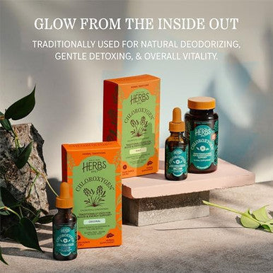 Herbs Etc. ChlorOxygen Chlorophyll Concentrate Softgels High Potency Chlorophyll for Detoxification Support