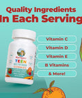 Maryruth's Multivitamin Gummies For Teens 60 Count